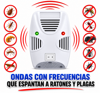 Citotools™ - Repelente Ultrasónico de Ratones y Plagas.